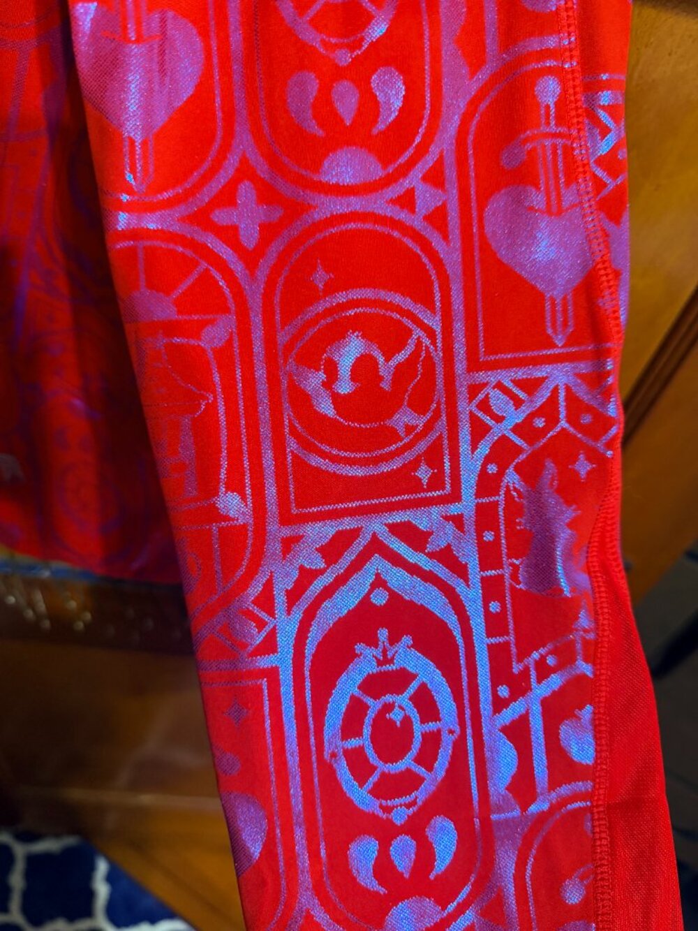Snow White Leggings - Crowned Athletics -Small - Picture 2 of 5